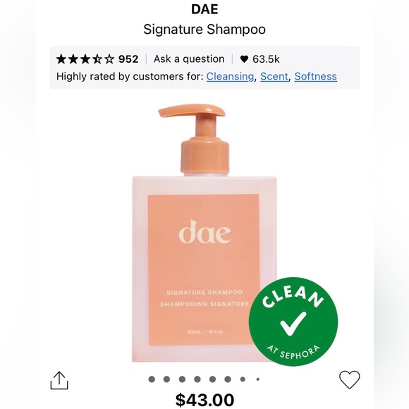 Dae Signature Shampoo - Picture 1 of 2
